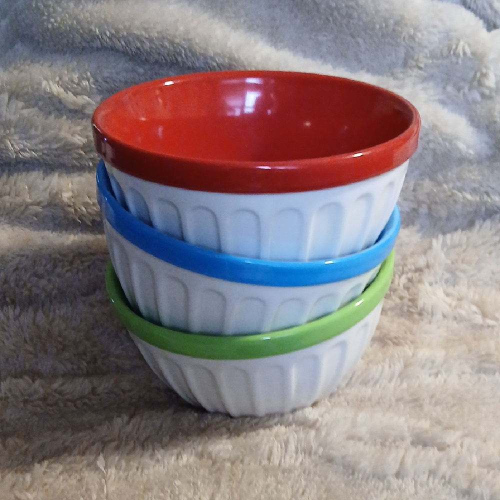 Starbucks Colorful Ceramic Bowls Set